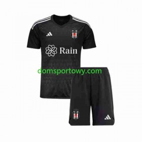 Koszulka Besiktas Bramkarska Dziecięcy Domowe Koszulki Piłkarskie 2023-2024 Krótki Rękaw